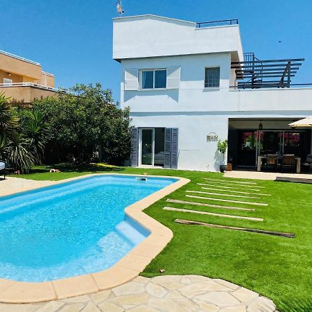 Villa 15 - Beachhouse Luxury Villa - 300M Beach - Wifi - Klima Sa Ràpita Exterior foto