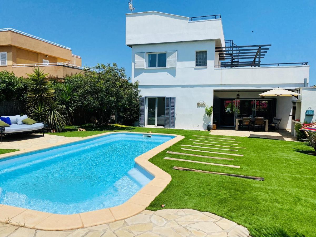 Villa 15 - Beachhouse Luxury Villa - 300M Beach - Wifi - Klima Sa Ràpita Exterior foto